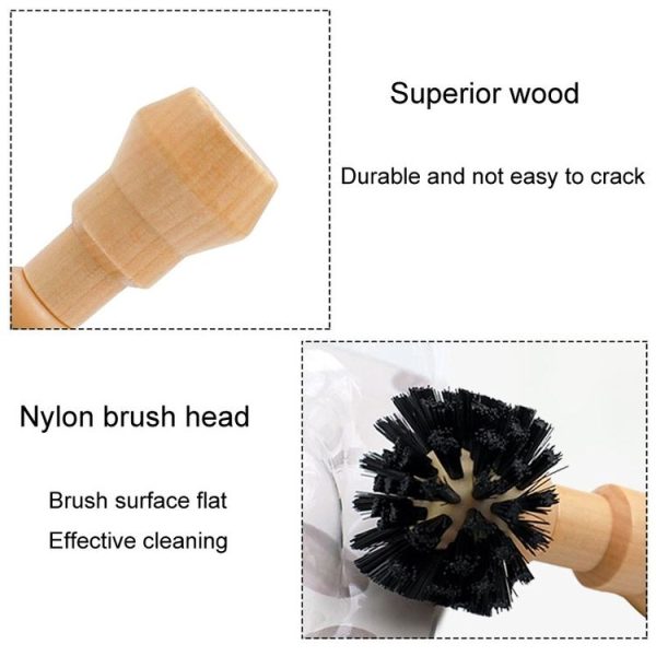 Small Coffee Powder Cleaning Brush Coffee Machine Brewing Heading Sweeping Brooch (Black) - Image 6
