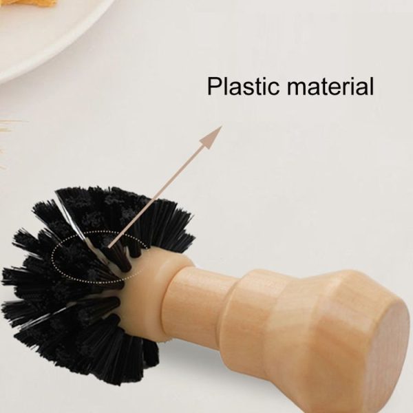 Small Coffee Powder Cleaning Brush Coffee Machine Brewing Heading Sweeping Brooch (Black) - Image 7