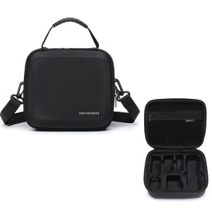 DJI OSMO Pocket 3 Storage Bag Hard Shell Shoulder Handheld Organizer Case Accessories (Black)