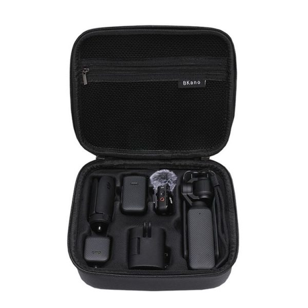 DJI OSMO Pocket 3 Storage Bag Hard Shell Shoulder Handheld Organizer Case Accessories (Black) - Image 2