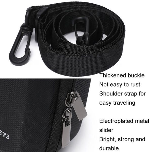 DJI OSMO Pocket 3 Storage Bag Hard Shell Shoulder Handheld Organizer Case Accessories (Black) - Image 5