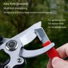 Outdoor Portable Garden Scissors Sharpener Knife Scissors Dual Purpose Sharpening Stone (Black) - Image 5