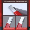 Outdoor Portable Garden Scissors Sharpener Knife Scissors Dual Purpose Sharpening Stone (Black) - Image 7