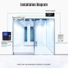 M10 Smart ID Card Recognition Fingerprint Access Control All-in-one Attendance Machine (English Version) - Image 11