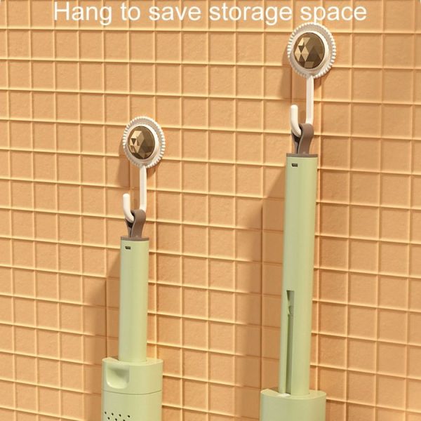 Desktop Mini Sponge Mop Office Kitchen Cleaning Convenient Handheld Brush Mop (Green) - Image 8
