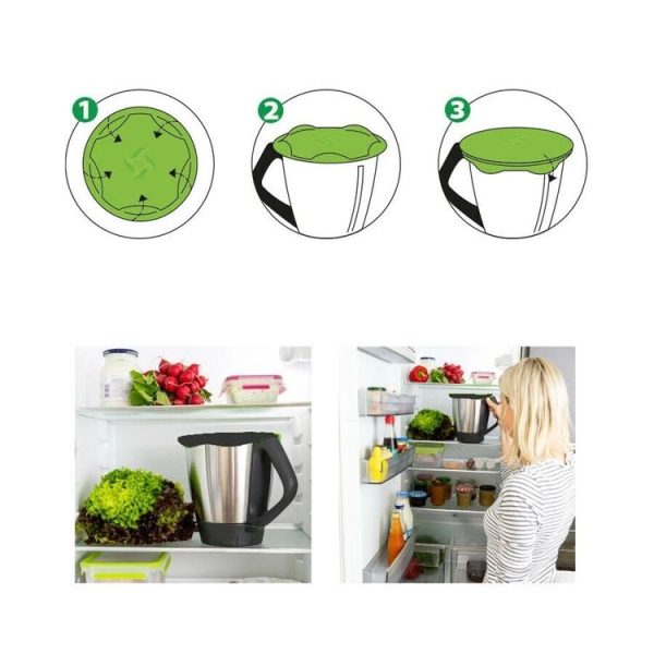 Thermomix TM31 TM5 TM6 Silicone Lid Pot Sealing Food Storage Covers - Image 5