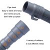 0.5m Thickened Drum Washing Machine High Elastic Extended Drain Pipe - Image 3