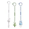 Multifunctional Silicone Bottle Loss Prevention Chain Mug Nipple Clip Fixing Cord (Light Green) - Image 3