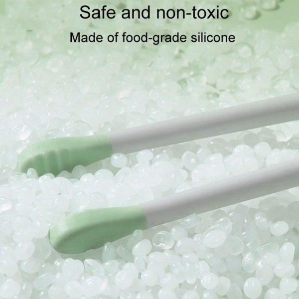 Multifunctional Silicone Bottle Loss Prevention Chain Mug Nipple Clip Fixing Cord (Light Green) - Image 6
