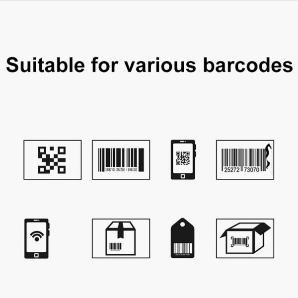 QR Code Scanner Mobile Phone Screen Supermarket Cashier Scanner, Model: M930 - Image 4