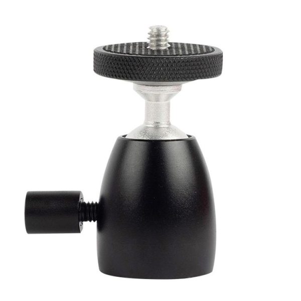 Q39 360 Degree Rotating Ball Tripod Projector Shooting Heads Accessories Cell Phone DSLR Camera Heads (1 / 4 Thread)