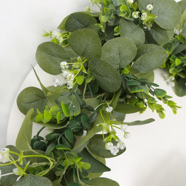 180cm Simulation Greenery Eucalyptus Ivy Leaf Rattan Hanging Fake Flower Decoration Rattan, Style: C Model - Image 8
