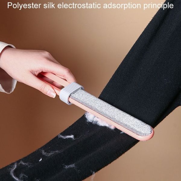 Pet Clothes Bed Sheets Hair Brush Electrostatic Adsorption Hair Remover (Green) - Image 9