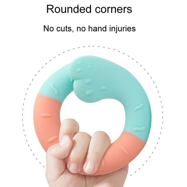 Wave Anti-Feeding Childrens Teether Baby Teething Teether Silicone Toys, Model: Cloud - Image 4
