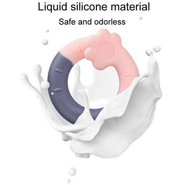 Wave Anti-Feeding Childrens Teether Baby Teething Teether Silicone Toys, Model: Cloud - Image 6