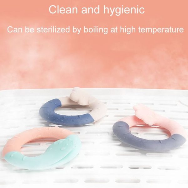 Wave Anti-Feeding Childrens Teether Baby Teething Teether Silicone Toys, Model: Cloud - Image 8