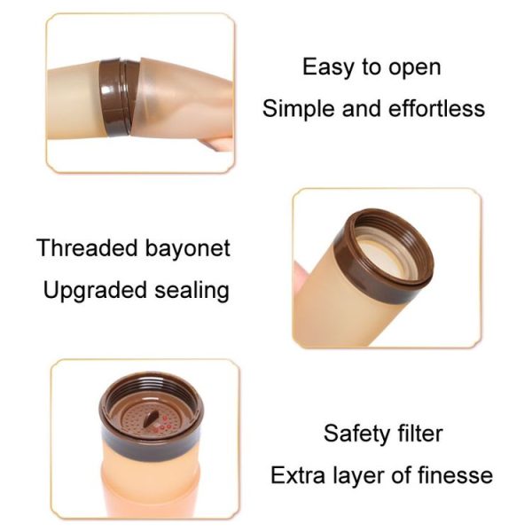 Infant Silicone Rice Paste Spoon Squeeze Feeding Soft Scoop Baby Complementary Food Tableware (Brown) - Image 5
