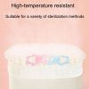 Baby Teething Stick Toys Childrens Silicone Bear Bites With Storage Box (Pink) - Image 6