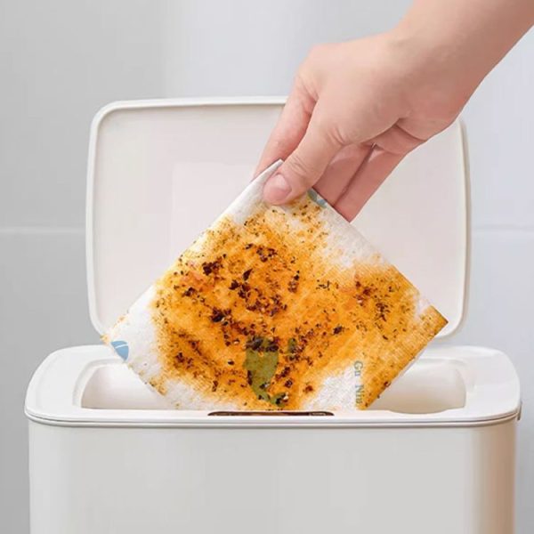 50pcs / Bag Hanging Disposable Rag Kitchen Wet And Dry Dual-use Dishcloths Towels - Image 7