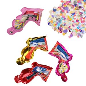4pcs Birthday Party Wedding Inflatable Gift Flowers Atmosphere Toy (Random Color Delivery)
