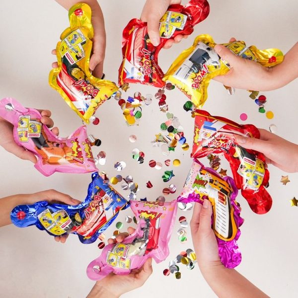4pcs Birthday Party Wedding Inflatable Gift Flowers Atmosphere Toy (Random Color Delivery) - Image 4