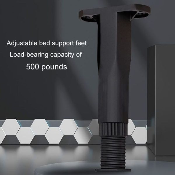 13-22cm Adjustable Underbed Beam Support Holder Retractable Furniture Booster Bracket - Image 8
