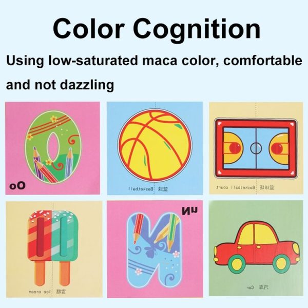 Cartoon Educational Paper Cutting Set Children DIY Handmade Materials, Color: Animal - Image 3