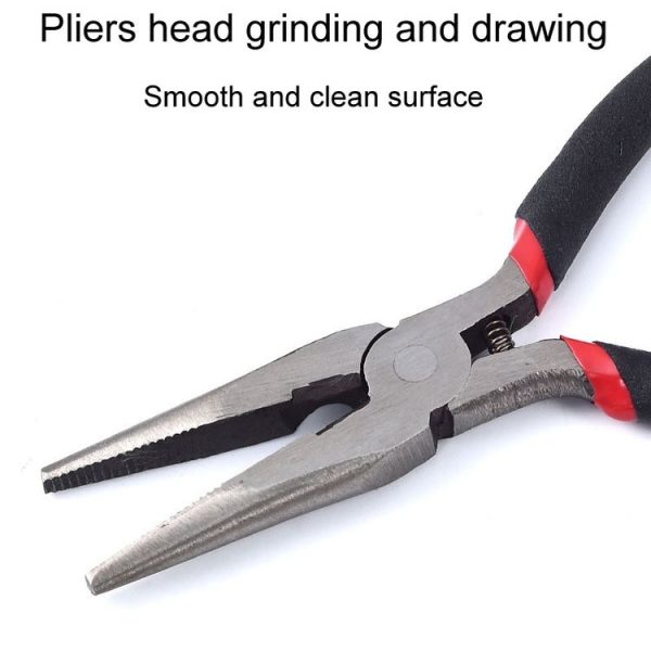 4.5 Inch Industrial Grade Mini Wire Pliers Portable Handmade Pliers With Plasticized Handle (Diagonal Mouth Plier) - Image 3