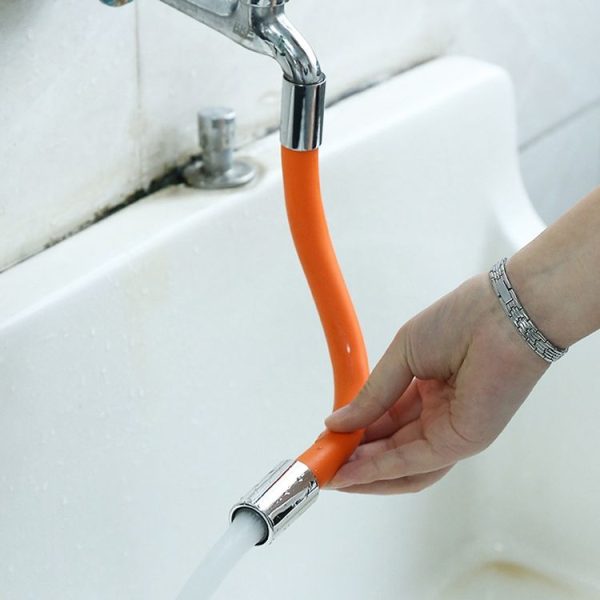 Faucet Splash-proof Universal Bending Shaping Extension Tube, Length: 20cm - Image 10