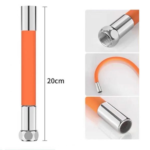 Faucet Splash-proof Universal Bending Shaping Extension Tube, Length: 20cm - Image 2