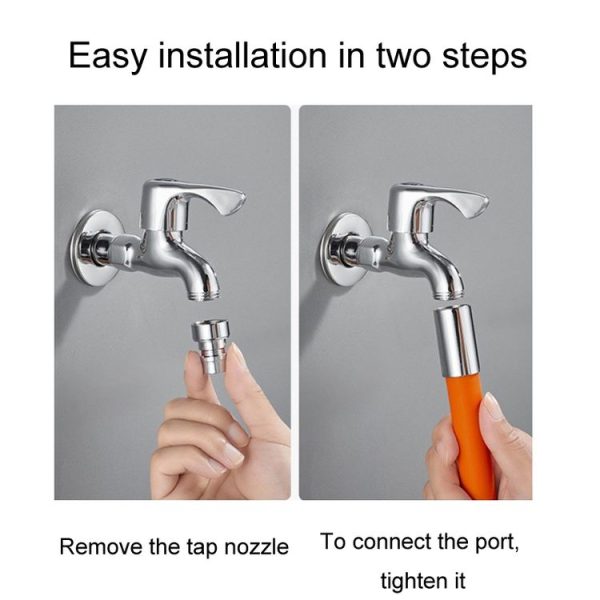 Faucet Splash-proof Universal Bending Shaping Extension Tube, Length: 20cm - Image 3