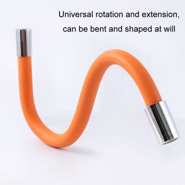 Faucet Splash-proof Universal Bending Shaping Extension Tube, Length: 20cm - Image 4