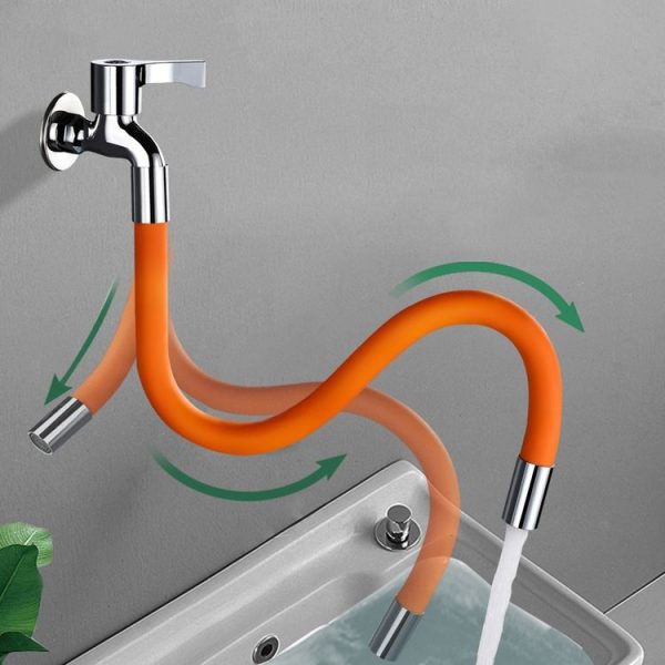 Faucet Splash-proof Universal Bending Shaping Extension Tube, Length: 20cm - Image 9