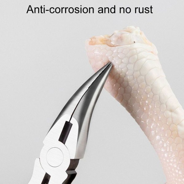 Chicken Claw Boning Tool Boning Knife Chicken Feet Bone Removal Pliers, Color: Blue - Image 6