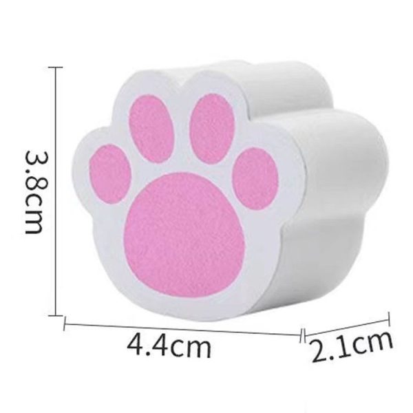 Bathroom Glass Mirror Stain Removal Watermark Sponge Rub Faucet Descaling Cleaning Tool (Pink) - Image 3