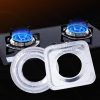 10pcs / Pack Gas Stove Oil-Proof Pad Cooktop Tinfoil Circle Kitchen Aluminum Foil Cleaning Mat, Model: Round - Image 2