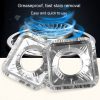 10pcs / Pack Gas Stove Oil-Proof Pad Cooktop Tinfoil Circle Kitchen Aluminum Foil Cleaning Mat, Model: Round - Image 7