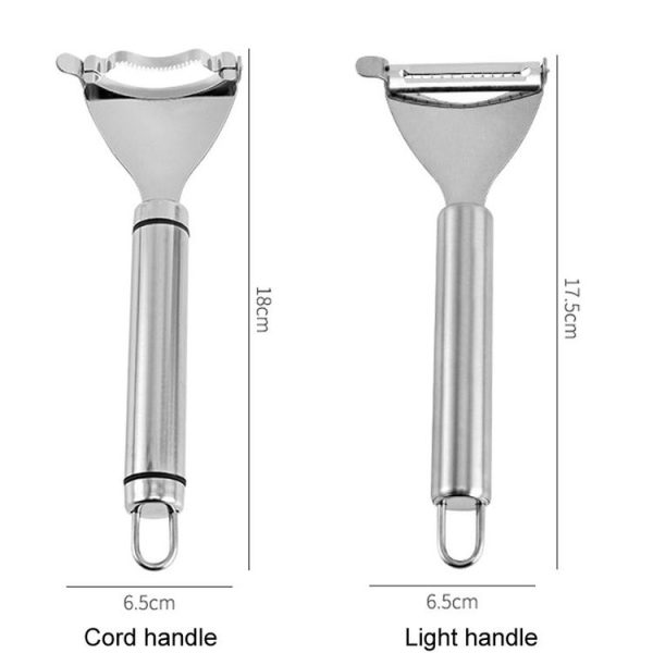 Stainless Steel Manual Corn Thresher Vegetable Peeler And Shaving Tool, Model: SJ-16 Corded Handle Corn Planer - Image 3