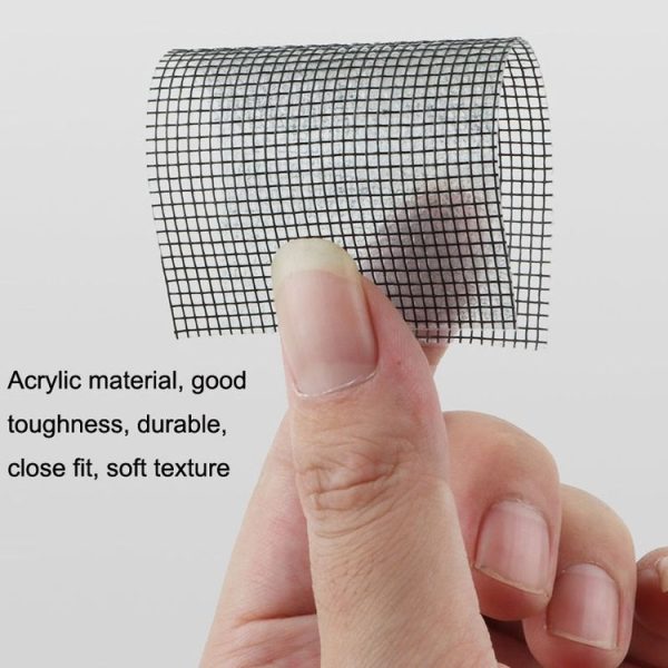 5cm x 5m Door Curtain Mosquito Net Screen Window Anti-Mosquito Repair Subsidy (Gray) - Image 3