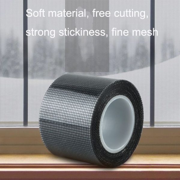 5cm x 5m Door Curtain Mosquito Net Screen Window Anti-Mosquito Repair Subsidy (Gray) - Image 6