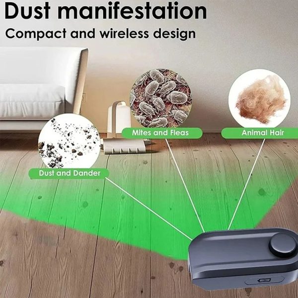 Dyson Vacuum Cleaner Green Lights Dust Display Lamp - Image 7