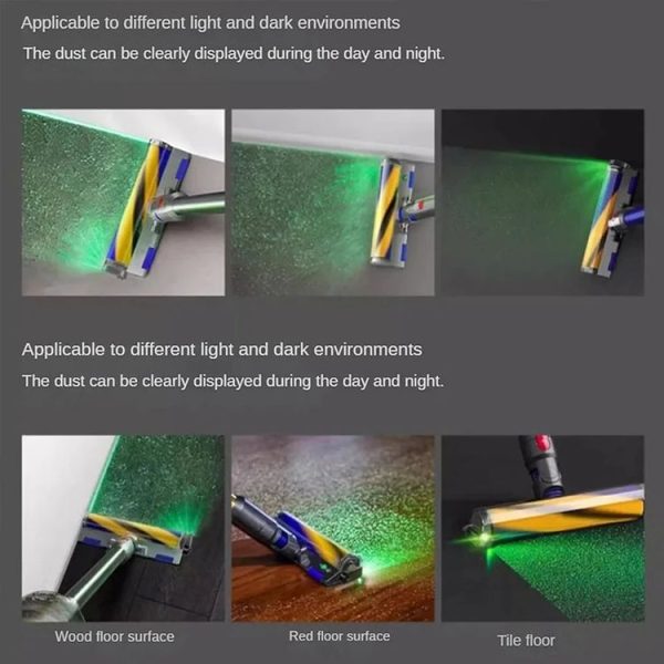 Dyson Vacuum Cleaner Green Lights Dust Display Lamp - Image 9