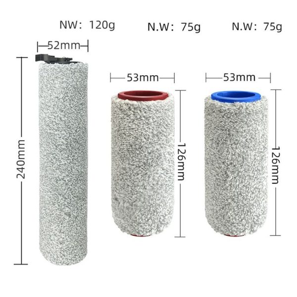 Roborock U10 Smart Floor Scrubber Accessories, Specification: 1 Long Front Roller Brush - Image 3
