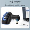 Supermarket Cashier Express Scanner Warehouse Handheld Barcode Scanning Device, Model: Wired Red Light - Image 4