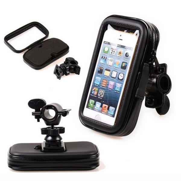 Medium 4.7 inch Bicycle Universal Waterproof Bag Mountain Bike Cell Phone Navigation Holder - Image 2