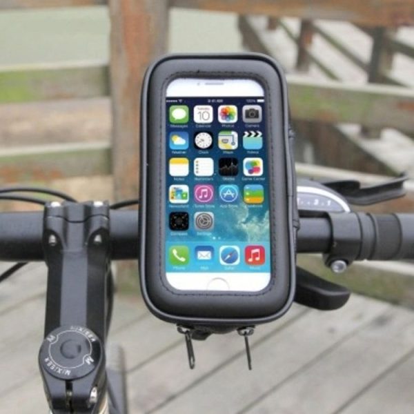 Medium 4.7 inch Bicycle Universal Waterproof Bag Mountain Bike Cell Phone Navigation Holder - Image 7