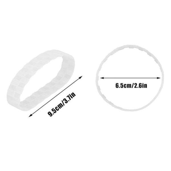 Ecovacs / Xiaomi Mijia / Roborock Sweeper Anti-abrasion Tire Rings (1pcs) - Image 3