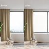 Electrostatic Frosted Anti-Peep Glass Thermal Insulation Window Film, Length: 30cm Wide / Meter (Glue-free Pure Matte) - Image 6