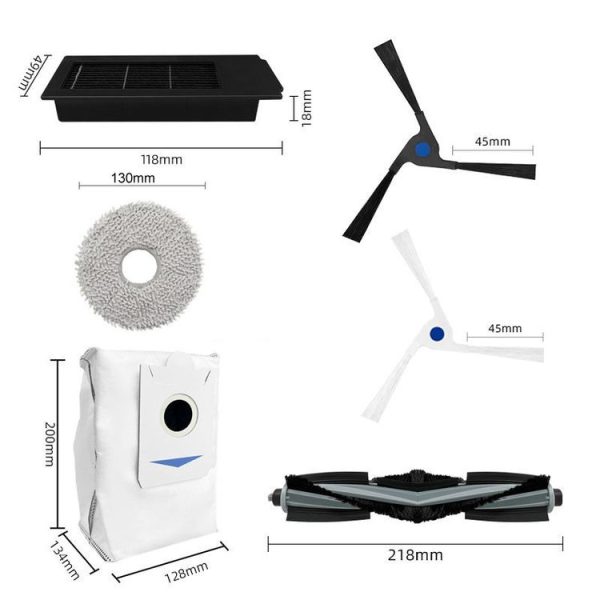 Ecovacs X2 / X2 Pro Vacuum Cleaner Accessories, Model: Roller Brush - Image 2