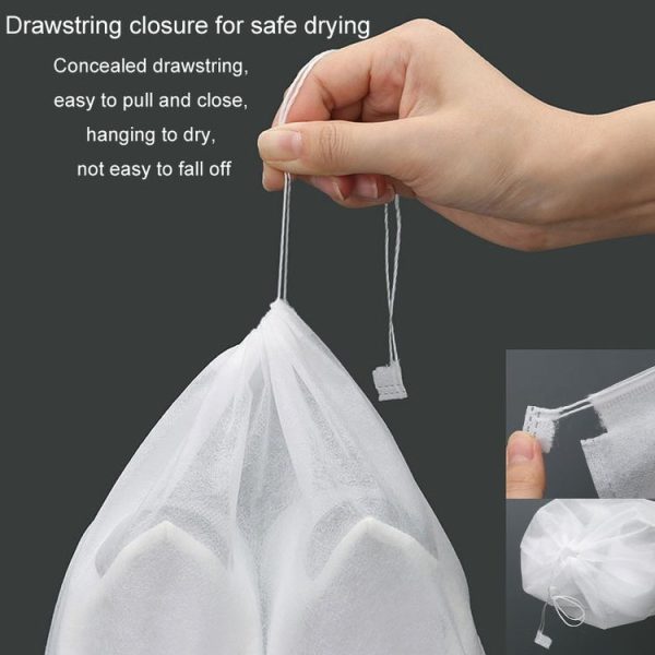 50pcs / Pack 24x38cm Small Portable Thickened Non-Woven Anti-Yellowing And Sunscreen Shoe Bag Shoe Storage Bag - Image 10